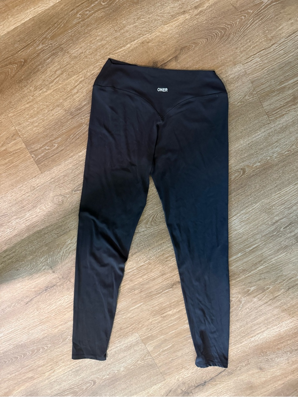 Oner High-Waist Black Performance Leggings - Picture 3 of 6